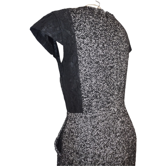 J.Crew Business causal wool/lace blend midi dress - Picture 4 of 7